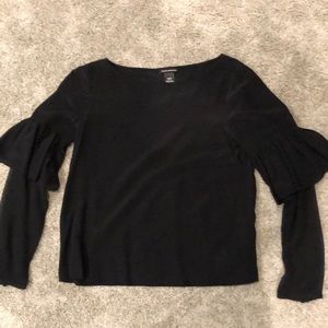 Club Monaco Flutter Sleeve Top